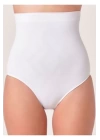 Beyaz Kadın Dikişsiz Slip Korse - 780