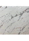 Beyaz Mermer Desenli Yapışkanlı Kaplama Kağıdı  Büyük Boy 5 Metre