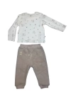 Bibaby Pretty Moments 3lü Bebe Takım 73339 Ecru Pink
