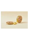 Biye Saten Katlı 037 Gold 2 cm 25 Metre %100 Polyester