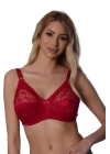 Bordo Dantelli Toparlayıcı Sütyen - 503