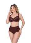 Bordo Emay 183 C Yan Destekli Toparlayıcı Balenli Sütyen
