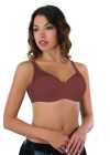 Bordo Mı Emay 167 D Tül Push Up Toparlayıcı Sütyen