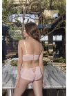 Bralet, Boxer Ve Etek Takım Pembe (brf3407)