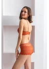 Bralet Sütyen Boxer Takım Kiremit (brf31813)