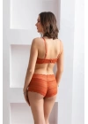 Bralet Sütyen Boxer Takım Kiremit (brf31813)