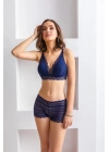 Bralet Sütyen Boxer Takım Lacivert (brf31813)