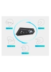 Bt22 Kask Kulaklık Bluetooth Motosiklet Kulaklık 5.0 Bluetooth Interkom Motorsiklet Kulaklık