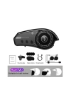 Bt35 Kask Kulaklık Bluetooth 5.0 Motosiklet Interkom Su Geçirmez Kablosuz Kulaklık