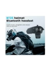Bt35 Kask Kulaklık Bluetooth 5.0 Motosiklet Interkom Su Geçirmez Kablosuz Kulaklık