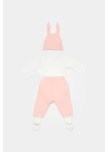 Bunny 3lü Bebek Takım  Pembe