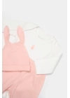 Bunny 3lü Bebek Takım  Pembe