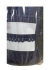 Çamaşır Lastiği Dantelli 1 cm 75 Metre 1 Top Lacivert