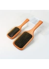 Çelik İğne Uçlu Bambu Tarak 21cm 12li Paket