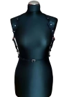 Çiçek Detaylı Çık Göğüs Harness - Brf906