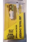 Çift Usb Girişli 3.1 Çıkışlı Seyahat Seti Android / Micro Usb