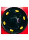 Çıt Çıt 20 mm 12li Siyah