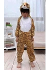 Çocuk Kaplan Kostumu - Aslan Kostümü 4-5 Yaş 100 Cm
