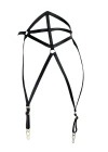 Çok Seksi Lastik Jartiyer Harness - Brf153