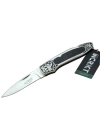 Cr 0128 Khv Kamp Çakı 18 Cm - Metal Desenli Sap, Kılıflı, Kutulu