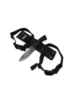 Crkt 1520 Pasific Tactical Outdoor Bıçak 24 cm - Bacak& Kol Kılıflı, Kauçuk Kaymaz Sap