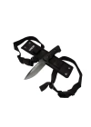 Crkt 1520 Pasific Tactical Outdoor Bıçak 24 Cm - Bacakampamp Kol Kılıflı, Kauçuk Kaymaz Sap