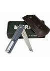 Crkt 15ff Gri Tasian Tanto Çakı 20 Cm , Deri Kılıflı
