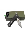Crkt Muskie 202 BK Siyah Kamp / Outdoor Çakı 18 cm - Yarı Otomatik, Kemerlikli, Kutulu
