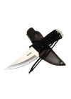 Crkt Scrub Fixed 2712 Wy Kamp / Outdoor Bıçak 22,5cm - İpli Sap, Deri Kılıflı