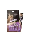 Crocus Somonlu ve Karidesli Sıvı Kedi Ödül Maması 15 Gr 4 Adet
