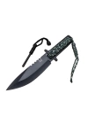 Cut Knives F19 TY0453 Magnezyum Kamp Bıçağı 27 cm - Paracord İpli Saplı, Kılıflı