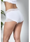 Dantel Detaylı Boxer Beyaz (brf21783)