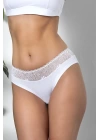 Dantel Detaylı Slip Külot Beyaz (brf21781)