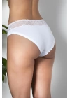 Dantel Detaylı Slip Külot Beyaz (brf21781)