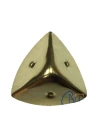 Dekoratif, Kutu, Sandık Köşesi - 45x28 mm, Büyük, Sarı, 100 Adet