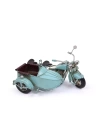 Dekoratif Metal Motosiklet Sepetli