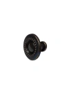 Dekoratif Zamak Düğme - 23x23mm, Eskitme, 1 Adet