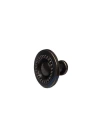 Dekoratif Zamak Düğme - 23x23mm, Eskitme, 100 Adet
