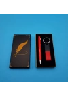 Deri Anahtarlık Ve Touchpen Kalem