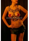 Deri Göğüs Body Harness - Brf554