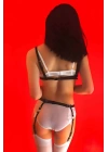 Deri Jartiyer Harness Takım - Brf228