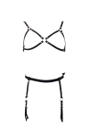 Deri Jartiyer Takım Harness - Brf228