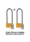 DKTT Long 30 mm Dolap Çanta Bavul Kilidi 2 ADET