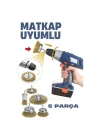 DKTT Matkap Uyumlu Saçaklı Pimli Tel Fıça Fırça Seti 1/4 inç