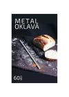 DKTT Metal Oklava 60 cm Hamur Açma Oklavası