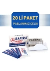 DKTT Rapira 20 Adet Çelik Tıraş Jileti