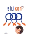 DKTT Silikon Kulak Tıkacı İpli 3 ADET Howard Design