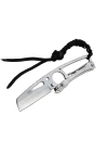 DPX Gear Hit Cutter TX01 Outdoor Kamp Bıçağı Metal 19 cm - İpli Sap, Kılıflı