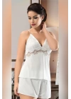 Ekru Penye Çeyizlik 6 Lı Set - 1537