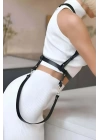 Elbise Üzeri Askılı Deri Kemer Harness - Brf1171